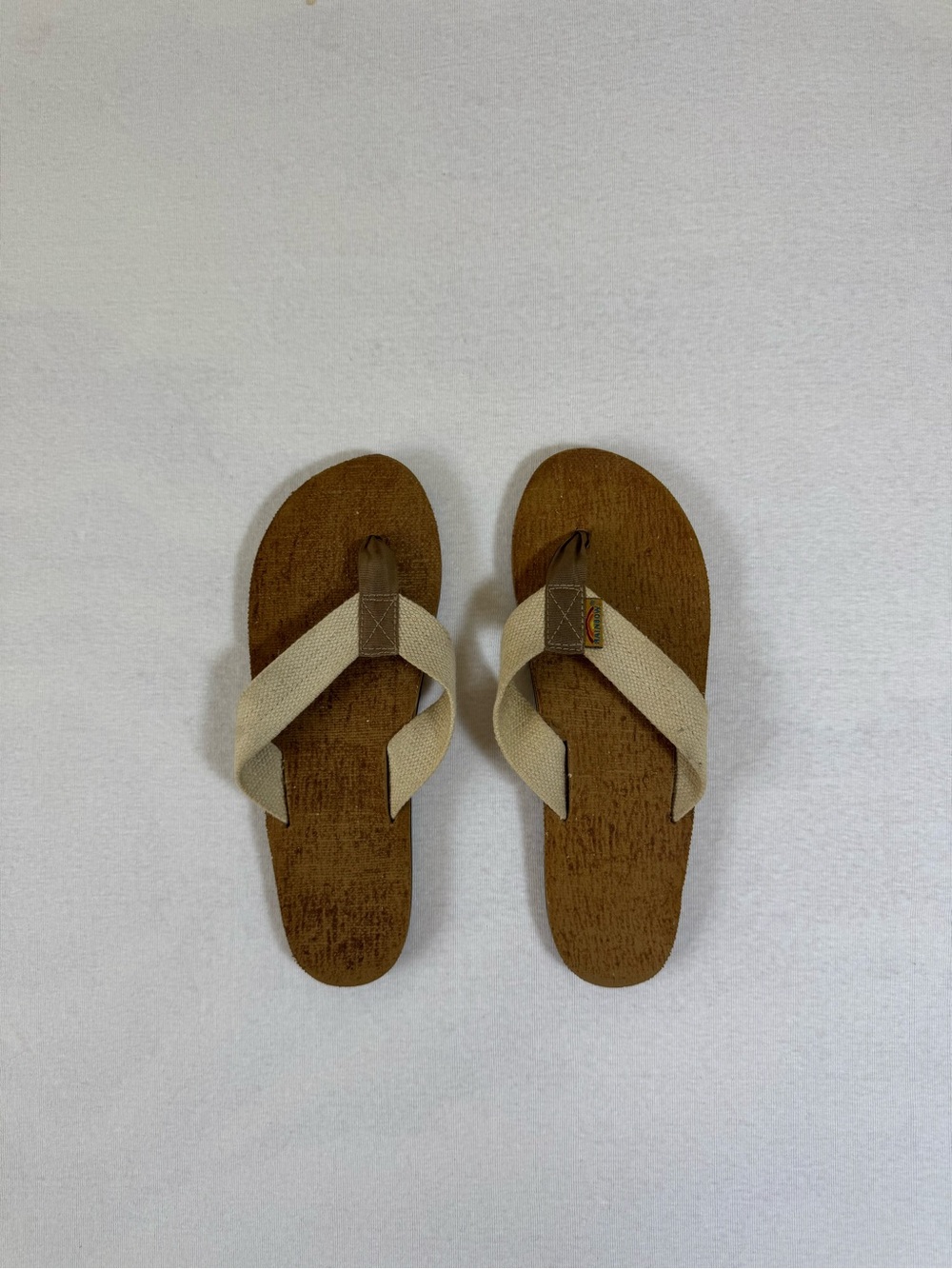 Rainbow Flip Flops Hemp Strap